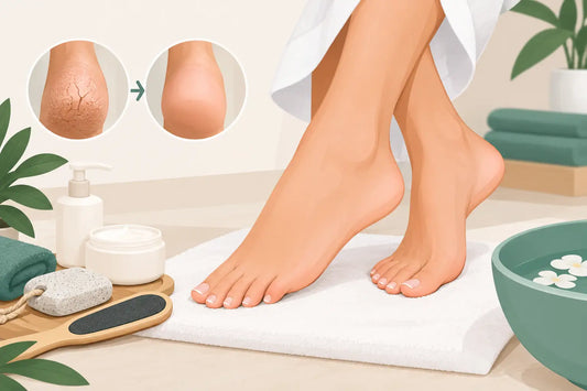 Pedicure for Dry Cracked Heels That Restores Comfort